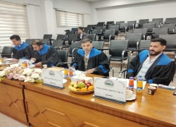 تدريسي في كلية علوم الحاسوب وتكنولوجيا المعلومات يترأس لجنة مناقشة ماجستير في جامعة السليمانية