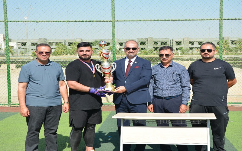 كلية علوم الحاسوب وتكنولوجيا المعلومات تختتم بطولة المحبة