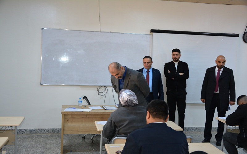 كلية علوم الحاسوب وتكنولوجيا المعلومات تباشر امتحانات الفصل الأول للدراسات العليا (الماجستير)