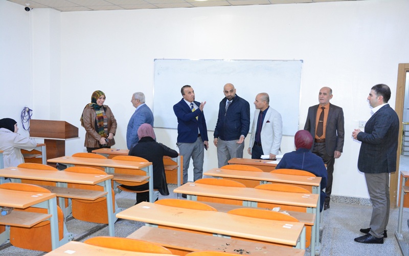 كلية علوم الحاسوب وتكنولوجيا المعلومات تستقبل اللجنة المركزية للامتحانات