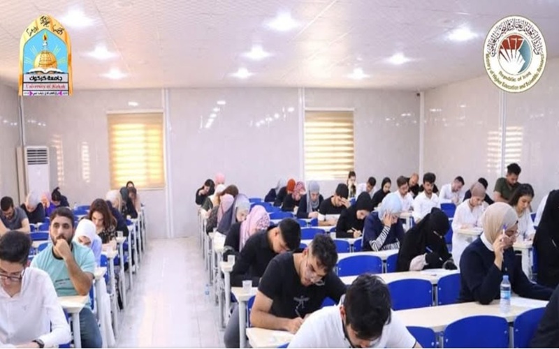 رئيس جامعة كركوك يوجه كلمة لأبنائه الطلبة بمناسبة بدء الامتحانات النهائية