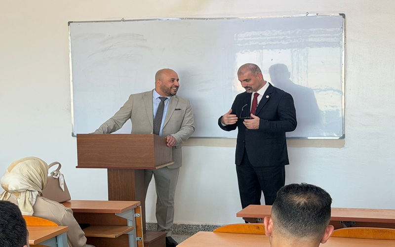 جانب من دوام طلبة الدراسات العليا