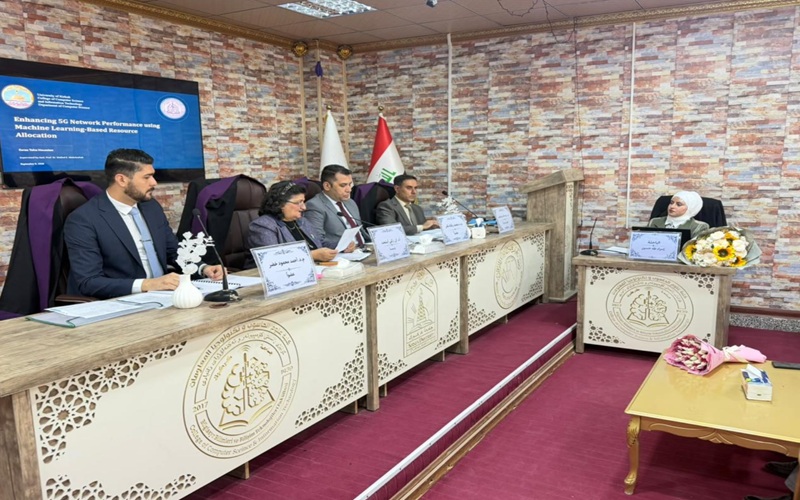 جانب من مناقشة رسالة الماجستير - صورة 1