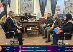 اللجنة المركزية لتقييم أداء شعب القانونية تزور الكلية 