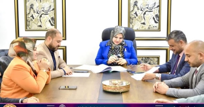 كلية الطب البيطري تنظم ورشة عمل عن الاعتماد البرامجي 