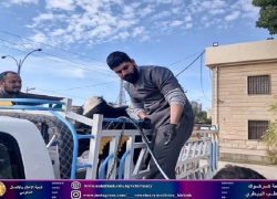 كلية البيطرة تستقبل حالة مرضية .