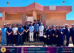 As part of the summer application program, veterinary medicine students continue their field visits 