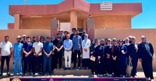 As part of the summer application program, veterinary medicine students continue their field visits 