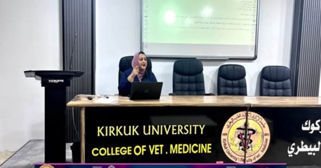  كلية الطب البيطري تنظم دورة تدريبية عن مشروبات الطاقة 