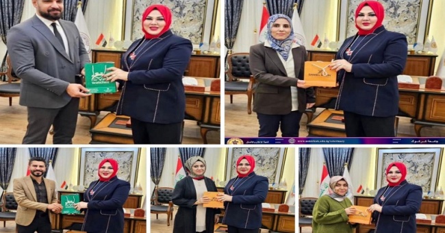 عميد كلية الطب البيطري تكرم كوكبة من الهيئة التدريسية 