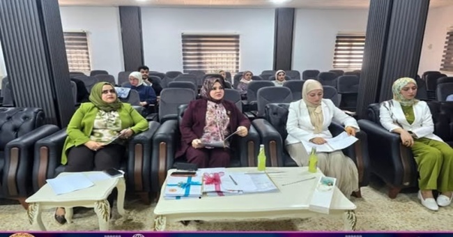 مناقشة بحوث التخرج لطلبة المراحل المنتهية في كلية الطب البيطري 