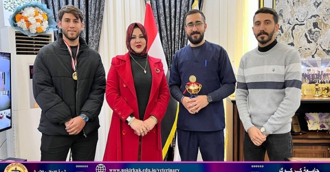 اختتمت اليوم بطولة طلبة الكلية لتنس الطاولة 