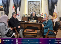 اللجنة المركزية لتقييم أداء شعب الارشاد النفسي الجامعي تزور الكلية 