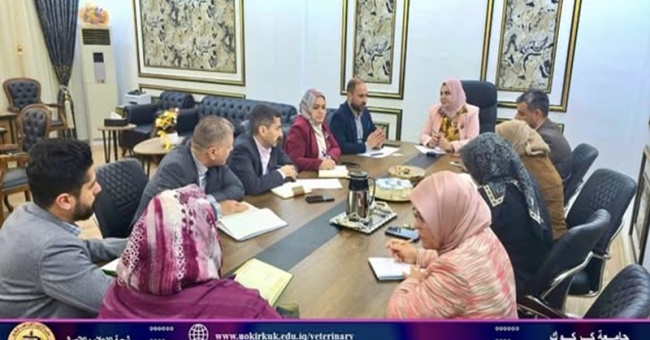 مجلس كلية الطب البيطري يعقد جلسته السادسة 