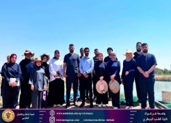 الطب البيطري تنظم زيارة ميدانية إلى احواض الاسماك 