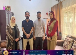 كلية الطب البيطري تنظم زيارة ميدانية إلى دار المسنين 