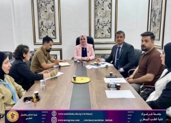 The Dean of the College of Veterinary Medicine held a meeting with members of the college