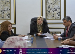 زيارة لجنة ديوان الرقابة المالية الاتحادية إلى الكلية 