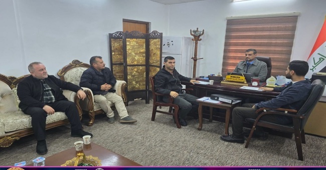 اللجنة المركزية لتقييم عمل شعب الهندسية تزور الكلية 