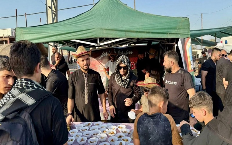 الطب البيطري تشارك في موكب جامعة كركوك لاحياء أربعينية الامام الحسين (عليه السلام) .