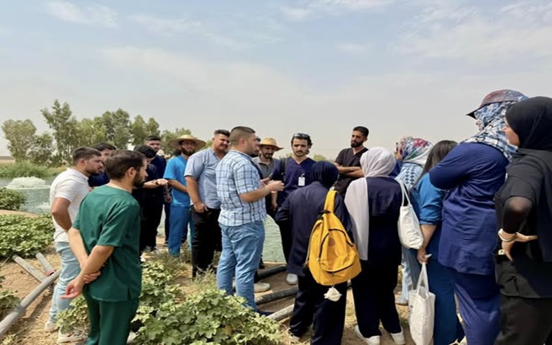 زيارة علمية ميدانية لطلبة المرحلة الخامسة