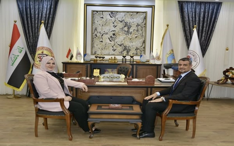 تهنئة بمناسبة تسنم منصب معاون العميد للشؤون الادارية 