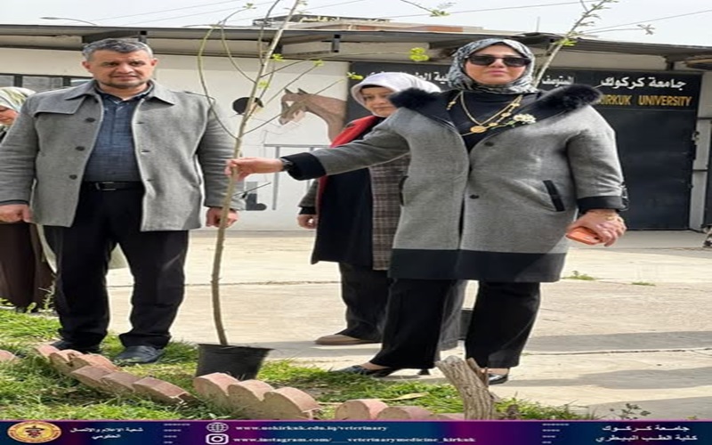 Veterinary Medicine launches a tree-planting campaign within the college campus 