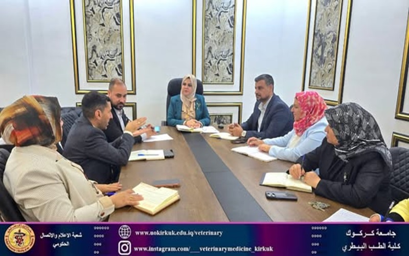 مجلس كلية الطب البيطري يعقد جلسته السابعة
