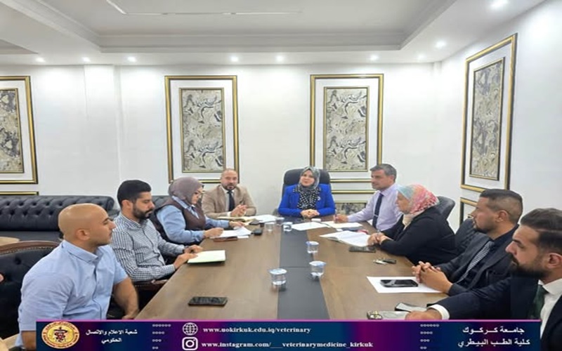 The College of Veterinary Medicine Council holds its first meeting of the new academic year.